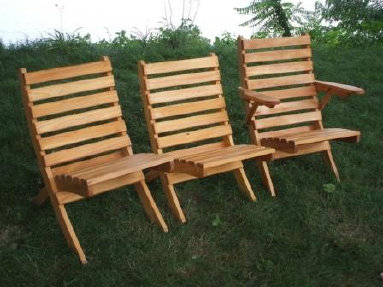 white cedar chairs